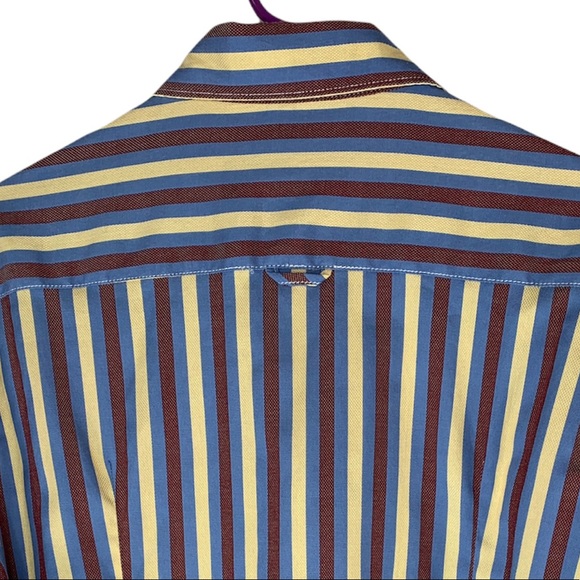 Paul Smith London Men’s Large Long Sleeve Shirt Striped - Picture 5 of 11